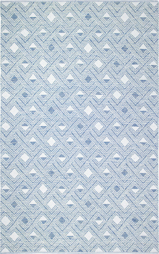 Safavieh Montauk MTK614 Blue/Ivory Area Rug 5' X 8'