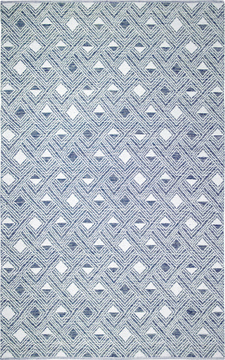 Safavieh Montauk MTK614 Navy/Ivory Area Rug 5' X 8'