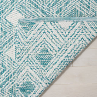 Safavieh Montauk MTK614 Aqua/Ivory Area Rug Backing