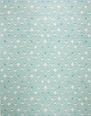 Safavieh Montauk MTK614 Aqua/Ivory Area Rug 8' X 10'