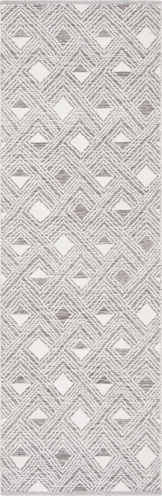 Safavieh Montauk MTK614 Charcoal/Ivory Area Rug 2' 3'' X 7'