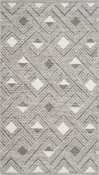 Safavieh Montauk MTK614 Charcoal/Ivory Area Rug 2' 3'' X 3' 9''