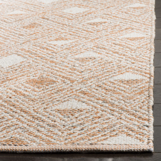 Safavieh Montauk MTK614 Peach/Ivory Area Rug Detail