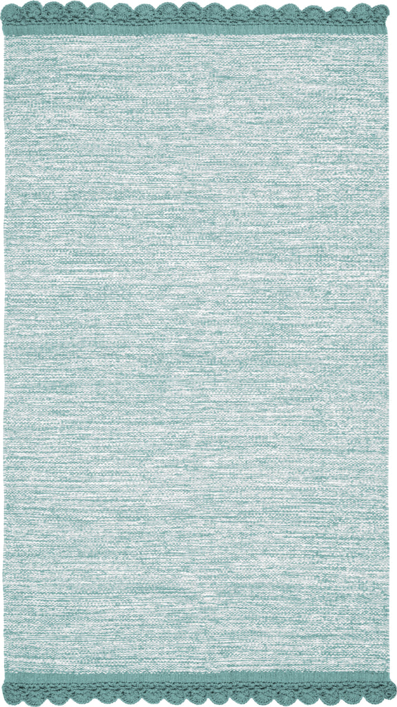 Safavieh Montauk MTK615 Turquoise Area Rug main image