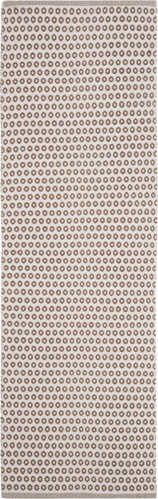 Safavieh Montauk MTK616 Taupe/Ivory Area Rug 2' 3'' X 7'