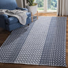Safavieh Montauk MTK617 Navy/Ivory Area Rug Room Scene