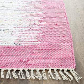 Safavieh Montauk MTK711 Ivory/Pink Area Rug Detail