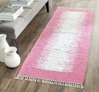 Safavieh Montauk MTK711 Ivory/Pink Area Rug Room Scene Feature