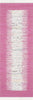 Safavieh Montauk MTK711 Ivory/Pink Area Rug 2' 3'' X 7'