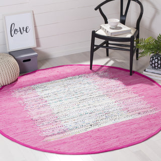 Safavieh Montauk MTK711 Ivory/Pink Area Rug Room Scene