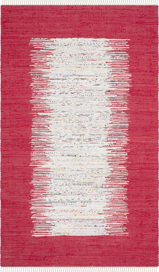 Safavieh Montauk MTK711 Ivory/Red Area Rug 5' X 8'