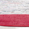 Safavieh Montauk MTK711 Ivory/Red Area Rug Detail