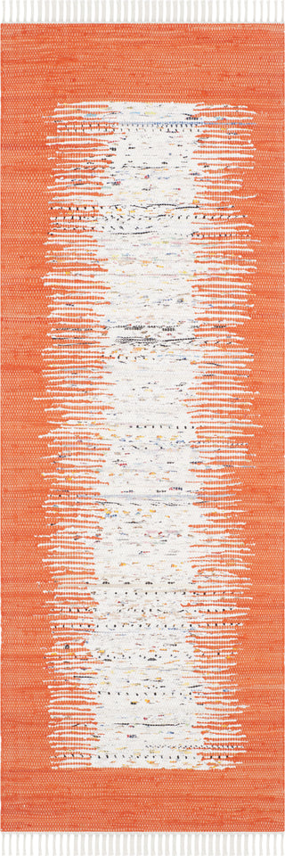 Safavieh Montauk MTK711 Ivory/Orange Area Rug 2' 3'' X 7'