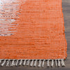 Safavieh Montauk MTK711 Ivory/Orange Area Rug Detail