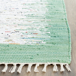 Safavieh Montauk MTK711 Ivory/Sea Green Area Rug Detail