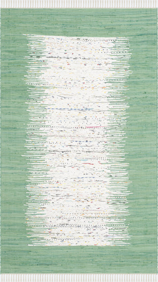 Safavieh Montauk MTK711 Ivory/Sea Green Area Rug 5' X 8'