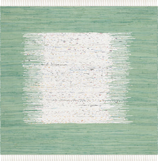 Safavieh Montauk MTK711 Ivory/Sea Green Area Rug 6' Square