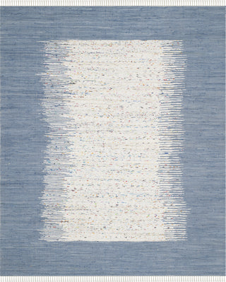 Safavieh Montauk MTK711 Ivory/Dark Blue Area Rug 8' X 10'