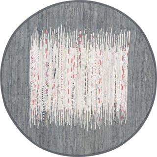 Safavieh Montauk MTK711 Ivory/Grey Area Rug Round