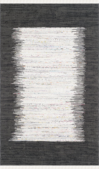 Safavieh Montauk MTK711 Ivory/Black Area Rug 5' X 8'