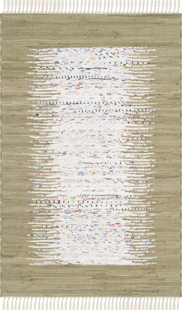 Safavieh Montauk MTK711 Ivory/Olive Area Rug main image