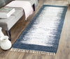 Safavieh Montauk MTK711 Ivory/Navy Area Rug Room Scene