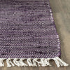 Safavieh Montauk MTK711 Ivory/Purple Area Rug Detail