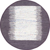 Safavieh Montauk MTK711 Ivory/Purple Area Rug Round
