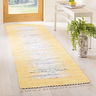 Safavieh Montauk MTK711 Ivory/Yellow Area Rug Room Scene Feature