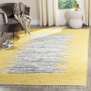 Safavieh Montauk MTK711 Ivory/Yellow Area Rug Room Scene