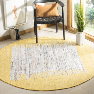 Safavieh Montauk MTK711 Ivory/Yellow Area Rug Room Scene