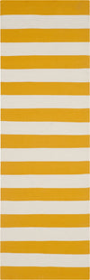 Safavieh Montauk MTK712 Yellow/Ivory Area Rug 2' 3'' X 7'