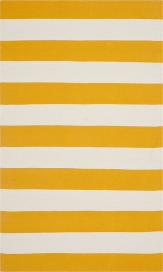 Safavieh Montauk MTK712 Yellow/Ivory Area Rug 3' X 5'