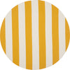 Safavieh Montauk MTK712 Yellow/Ivory Area Rug Round