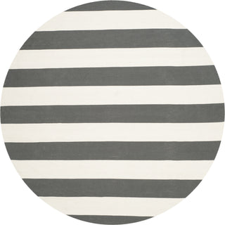 Safavieh Montauk MTK712 Grey/Ivory Area Rug 6' Round