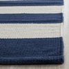 Safavieh Montauk MTK712 Navy/Ivory Area Rug Detail
