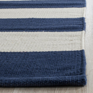 Safavieh Montauk MTK712 Navy/Ivory Area Rug Detail