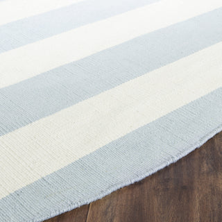 Safavieh Montauk MTK712 Sky Blue/Ivory Area Rug Detail