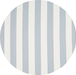 Safavieh Montauk MTK712 Sky Blue/Ivory Area Rug 6' Round