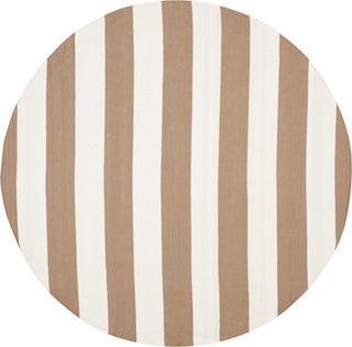 Safavieh Montauk MTK712 Sand/Ivory Area Rug 6' Round