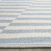 Safavieh Montauk MTK715 Ivory/Light Blue Area Rug Detail