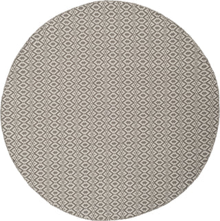 Safavieh Montauk MTK716 Ivory/Grey Area Rug Round