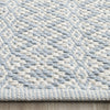 Safavieh Montauk MTK716 Ivory/Light Blue Area Rug Detail