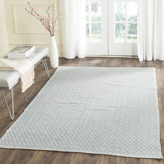 Safavieh Montauk MTK716 Ivory/Light Blue Area Rug Room Scene