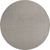 Safavieh Montauk MTK717 Ivory/Grey Area Rug Round