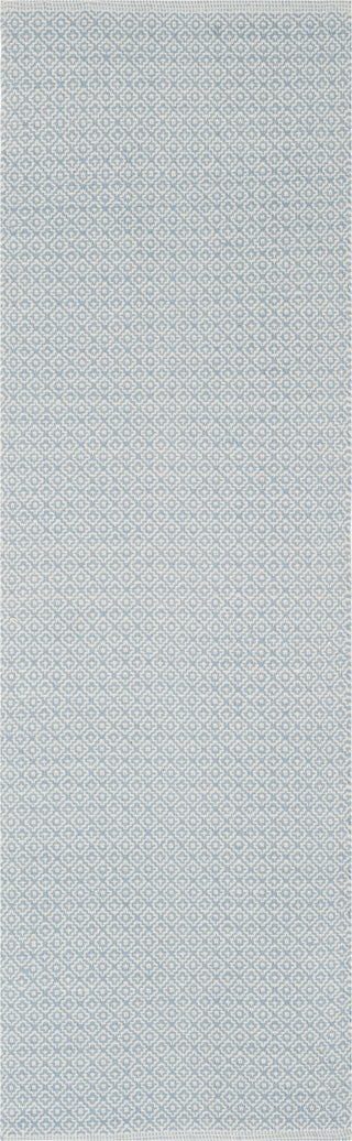 Safavieh Montauk MTK717 Ivory/Light Blue Area Rug 2' 3'' X 7'