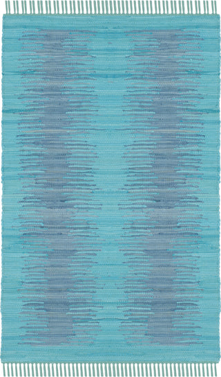 Safavieh Montauk MTK718 Turquoise Area Rug 3' X 5'