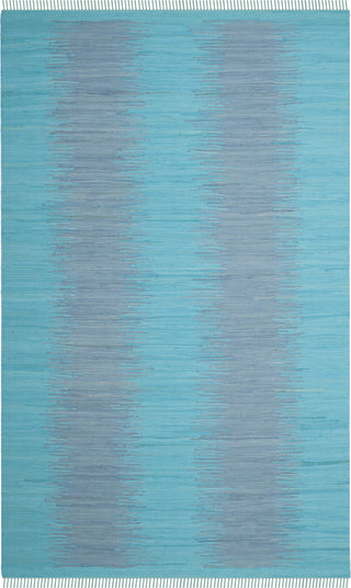 Safavieh Montauk MTK718 Turquoise Area Rug 5' X 8'