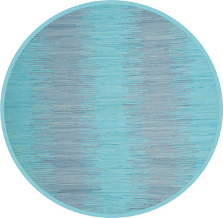 Safavieh Montauk MTK718 Turquoise Area Rug 6' Round