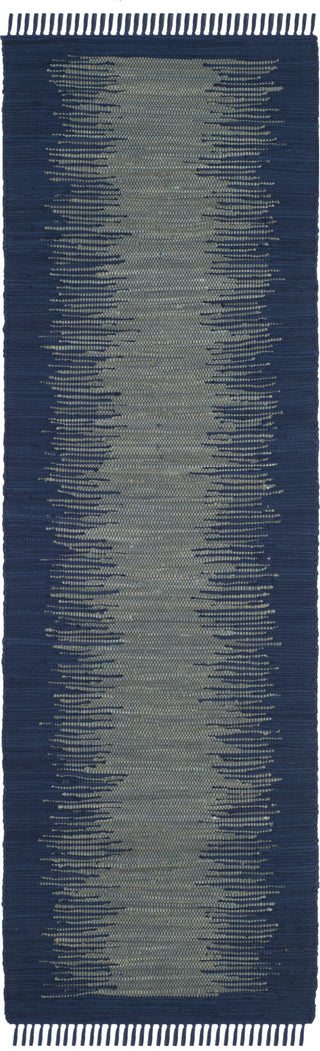 Safavieh Montauk MTK718 Navy Area Rug 2' 3'' X 7'